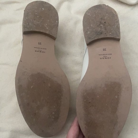 Jonak cream loafers with pearls size 9 - Picture 3 of 3